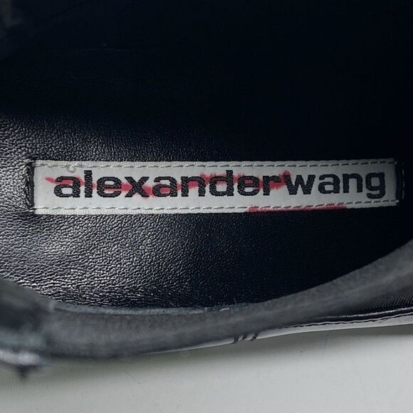 Alexander Wang Slick Pointed Toe Chelsea Boot size 37.5 - Picture 9 of 14